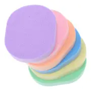 6 Pcs Facial Cleansing Pad Sponge Pads Exfoliating Face Scrubber