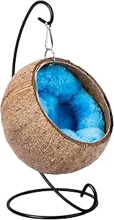 FONDOTIN 1Set Warm Pet Nest for Guinea Pig Hamster Comfortable Hanging Swing Bed with Nest Pad Animal Bedding for Cozy Rest and Relaxation