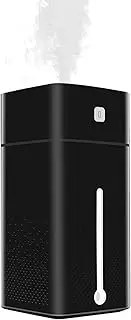 Ultrasonic Humidifier, Portable Humidifier For Car, Large Room Humidifiers For Home, Baby, Small Room, 1L Water Tank