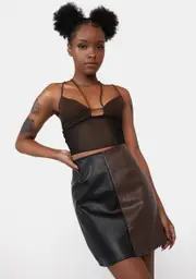 [Dolls Kill] X Iris Mesh Olgi Crop Top