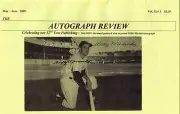 TAR The Autograph Review book booklet Willie Miranda