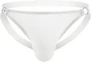 [Generic] Men's Sexy Underwear Hollow Jock Strap Underpants U Convex Pouch Low Rise See Through