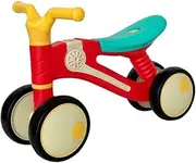 RORPOIR Educational Toddler Bike Lights Music Storytelling 4 Wheels Balance Bicycle Toy for Boys and Girls 1-3 Years Boys Girls