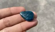 Blue apatite gemstone cabochon ring size apatite gemstone cabochon