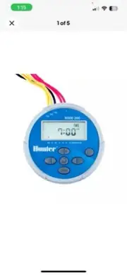 Hunter NODE-200 9V Battery Operated Controller Timer 2 Station Two Zone New SVC