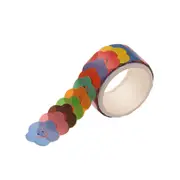 Round Sticky Paper Kawaii Fruit Animals Face Dot Washi Tape Tearable Diary Label Adhesive Decorative School Supplies