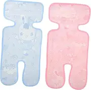 Hoement Insert Head Support Summer Sleeping Mat Mat Cooling Cushion for Stroller