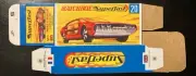 Matchbox Superfast #20 Lamborghini Marzal ‘74-‘76 Type G Repro Box