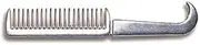 Zilco Pulling Comb+Hoof Pick Aluminium For Horse Pony Mane Tail