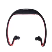 Sport MP3 WMA Music Player TF/ Micro SD Card Slot Headset Headphone Earphone Black + Red