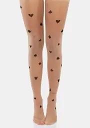 Wild Card Sheer Tights