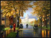 Chart Needlework DIY - Counted Cross Stitch Patterns - Capital Autumn