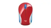 Logitech Wireless Mini Mouse M187 -Bright Red