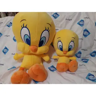 崔弟娃娃 可愛雀弟 正版LOONEY TUNES Tweety #崔弟 崔弟絨毛 小鳥娃娃 金絲雀娃娃 動物娃娃 翠蒂