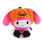 [Seasonal]Sanrio My Melody Pumpkin Halloween Decor 10" Plush Stuffed Animals