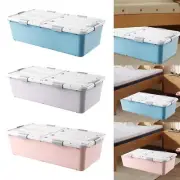 Under Bed Storage Box Lightweight Clothes Organizer for Home Dorm Bedroom