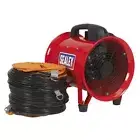 Sealey Portable Ventilator �200mm with 5m Ducting VEN200