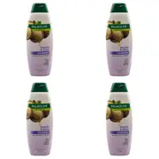 4x Palmolive Naturals 350ml Shampoo Smooth & Shine w/ Macadamia Oil & Keratin