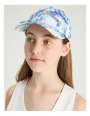 [Tilii] Good Vibes Tie Dye Cap in Blue