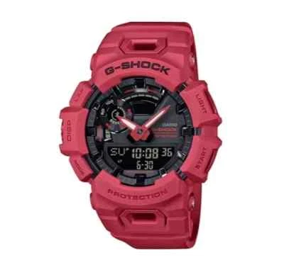 CASIO G-SHOCK Men's Wrist Watch GBA-900RD-4ADR | Vibrant Red Design, Bluetooth C