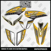 Yamaha Yfz450 Yfz 450R Decals 2016 HIGH TECH STRONG THIN VINYL NEW