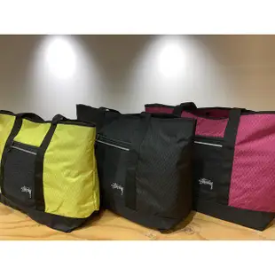 ☆ETW☆【台中店】STUSSY DIAMOND RIPSTOP TOTE BAG 托特包 肩背包 手提袋 現貨 桃紅