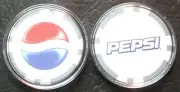 Pepsi Poker Chip Golf Ball Marker - Gray - Classic Pepsi Logo