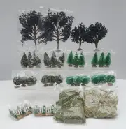 Hawthorne Village Collection Of Trees, Lawn Cover, Picket Fences, etc