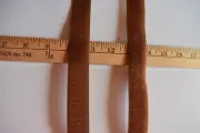 BROWN HOOK & LOOP SEW-ON TAPES 1 " WIDE BY THE YARD