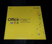 Microsoft Office MAC 2011 Home & Student Retail DVD OS 10.6 to 10.10 only