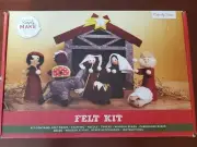 Docrsfts Simply Make Craft Felt Kit Nativity Scene