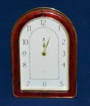 Elite England Mantle Desk Quartz clock NEW