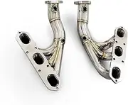 liwei store Stainless Steel Performance Exhaust Manifold Compatible With Porsche 911 997/997.1 3.6 2004-2008 Automotive Exhaust Pipe ﻿