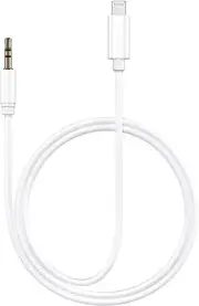 1M iPhone to 3.5mm Aux Audio Adapter Cable Cord Jack iPhone 14 13 12 11 Pro Plus