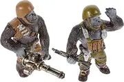 CORHAD Plastic Animal Statue Chimpanzee Toy Animal Model Statue for Boys and Girls Decor Present