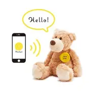 Pechat button type speaker talking stuffed toy Free Ship w/Tracking# New Japan