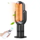 ANGELO Bladeless Cool Heat Airflow Electric Floor Fan Timer Touch Remote Control