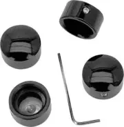Harddrive Black Headbolt Cover for Harley Heritage Springer 97-03