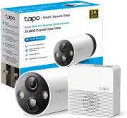 TP-Link Tapo 2K QHD Wire-Free Security Camera - Night Vision, AI Detection