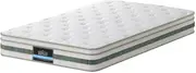 Giselle King Single Mattress, 20cm Thickness, Mattress in a Box, Green Tea Foam Hybrid Matress for Motion Isolation, Soft and Comfortable, Pressure Relief,Medium Firm Support