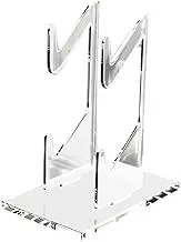 BaotyJie 2 Tiers Game Controller Stand Gaming Accs Organize Gaming PC Accessories Controller Display Stand Desktop Acrylic Universal