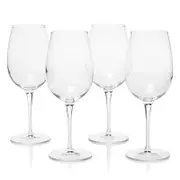 Luigi Bormioli Crescendo 20 oz. Bordeaux Wine Glasses, Set of 4