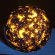 1pc Natural Yooperite Ball Quartz Crystal Polished Sphere reiki 50mm+ healing