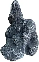 WeiLaiKeQi Faux Rock Group Landscape Rock Ornament Realistic Sandstone Landscape Decorative Stone for Decorating Indoor Outdoor Square