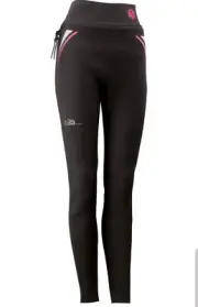 TUSA Sport Womens 2mm Neoprene Wetsuit Pants Medium Black Pink UA5207