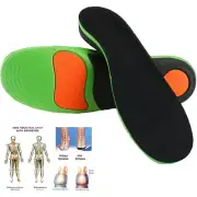 Orthotic Insoles Arch Support Flat Foot High Plantar Fasciitis Pads Inserts AU
