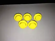 Atari GRAVITAR Button Set **NEW** Leaf Style Buttons