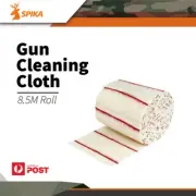 Spika 8.5m Length Gun Patch Mega-roll Gun Cleaning Cloth Sectioned Roll #ccc-001