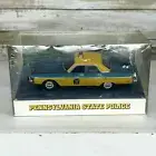 White Rose Collectibles 1973 Plymouth Pennsylvania State Police Car, 1:43 NOS