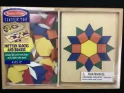 NEW Pattern Blocks & Boards item 29 by Melissa & Doug never pre-owned